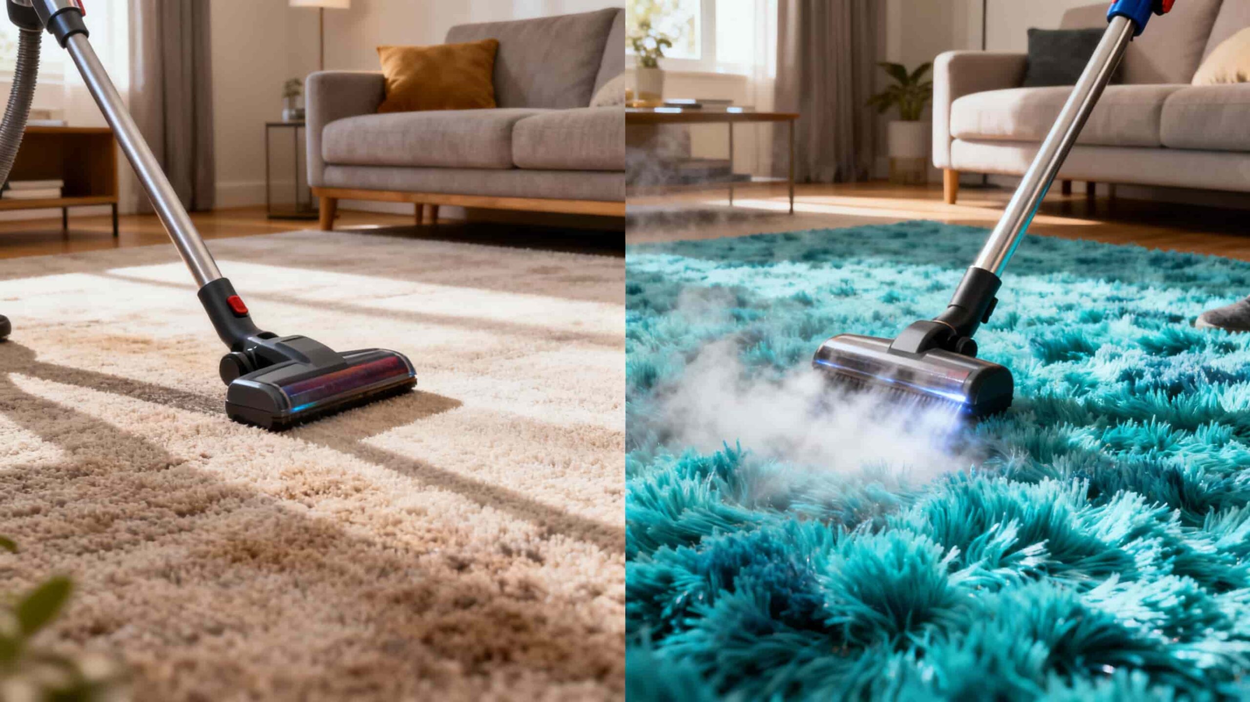 steam cleaning vs vacuming scaled