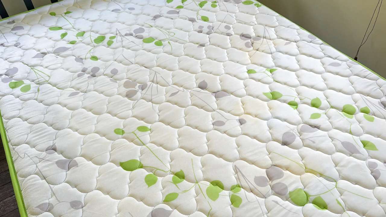 Mattress looking clean and refreshed after professional mattress cleaning