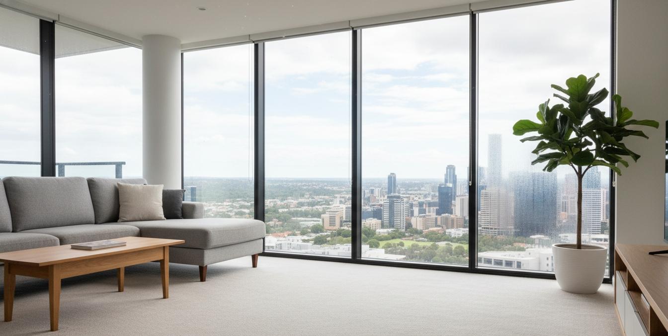 Brisbane living room carpet humidity subtropical climate professional cleaning