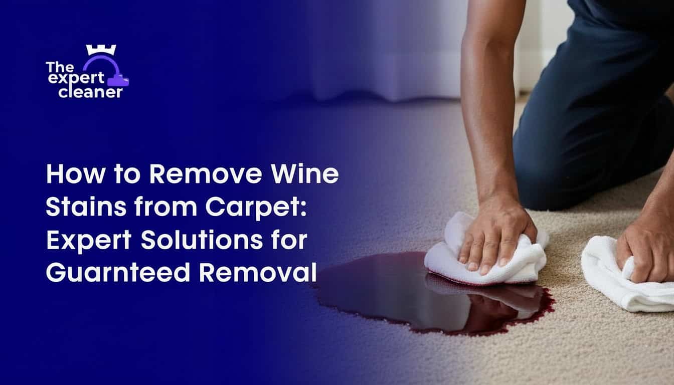 How to Remove Wine Stains from Carpet Expert Solutions, person cleaning red wine spill on carpet, rug